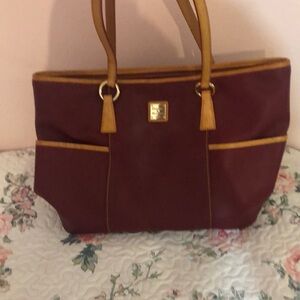 D&B red with tan edges great condition.